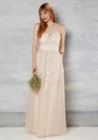  Enchants Encounter Maxi Dress In Peach In 14