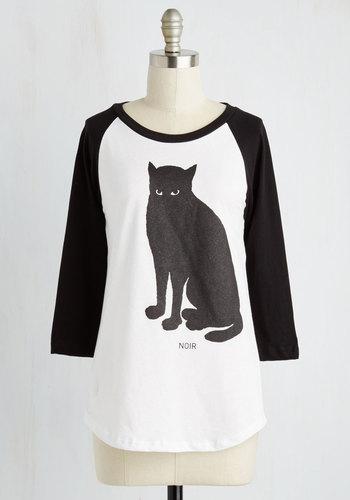  Francophile Feline Top In S