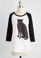  Francophile Feline Top In S