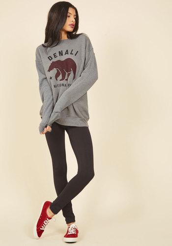  Heed Your Warming Fleece-lined Leggings In Textured Cocoa In L/xl