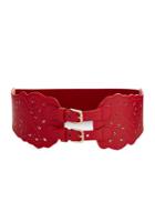 Remiandreid Buenas Noches Belt In Red