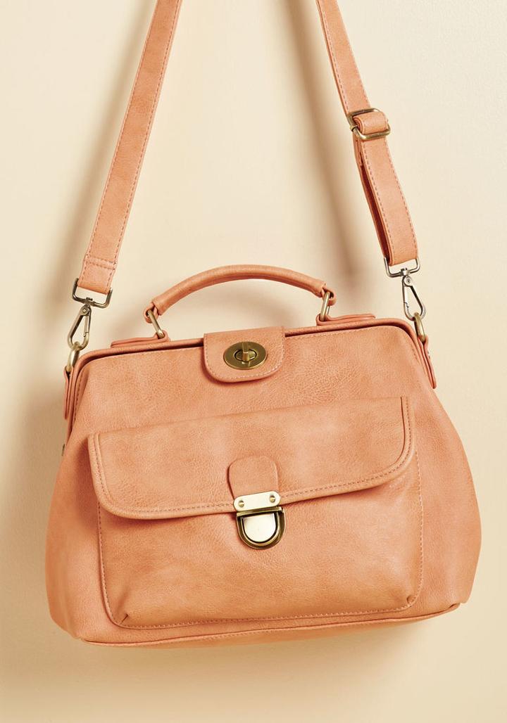 Modcloth With Each Passage Day Bag In Peach