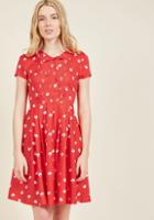 Modcloth Exploratory Style A-line Dress In 1x