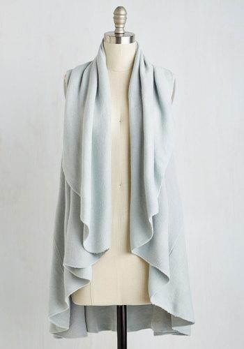 Lookbym Head To Macchiato Vest In Powder Blue