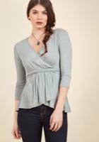  Drape From The Norm Top In S