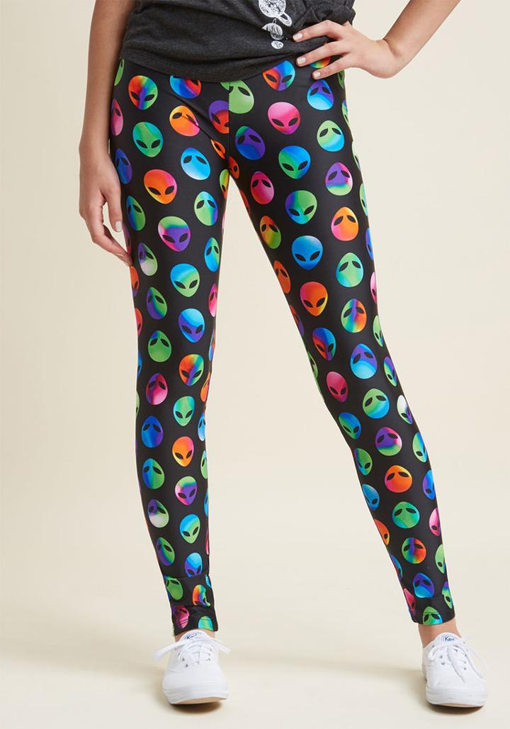 Modcloth Otherworldly Style Leggings In S