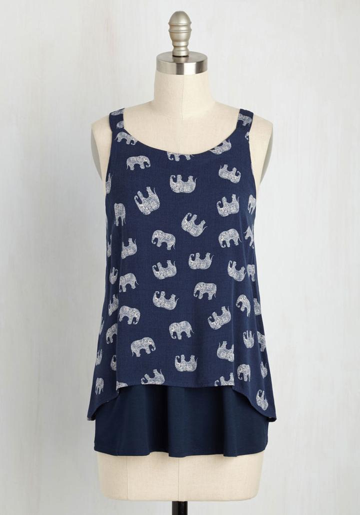 Modcloth Porch Presence Top In M