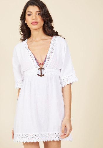 From Sand To Sidewalk Cover-up Dress In S