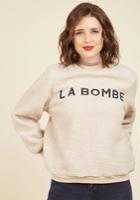 Le Fleece, C'est Chic Sweatshirt In S