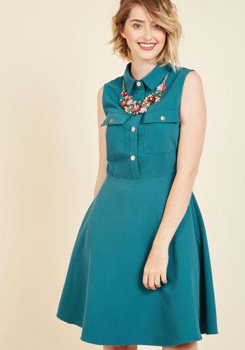 Versatile Freestyling Shirt Dress In 1x