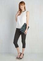  Jive Got A Feeling Pants In Black Dots In Xs
