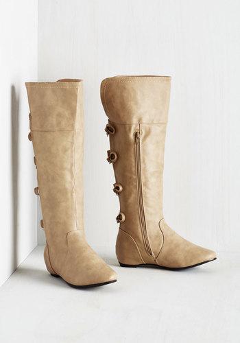 Intouchfootwear My Glide And Joy Boot In Biscuit
