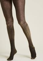 Modcloth Gimme The Glitter Sparkly Tights