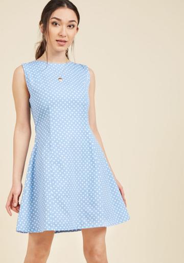  The Retro Remedy A-line Dress In M