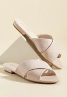  Continental Suede Sandal In 10