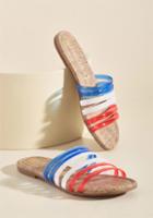  Color Me Casual Sandal In Americana In 6.5