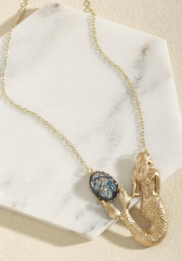 Modcloth Fin-fin Situation Necklace