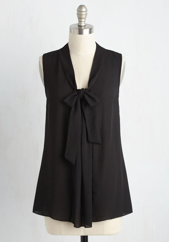  Miami Moments Sleeveless Top In Licorice In 4x