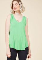  Endless Possibilities Tank Top In Lime In L