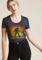 Modcloth The Bigfoot Picture Graphic Tee In M