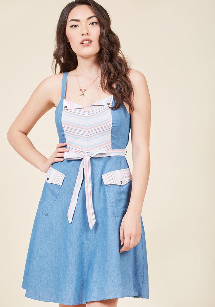  Happiness And Cheers A-line Dress In Xs