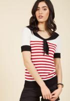 Modcloth Moving At A Sail's Pace Sweater