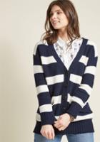 Modcloth Button Up Cardigan With Pockets In M