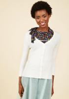  Charter School Cardigan In Ivory In S