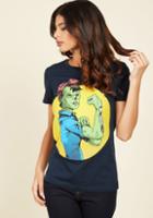 Modcloth We Can Ghoul It! T-shirt In Xs