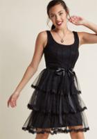 Modcloth Twirling In Tulle A-line Dress In 4x