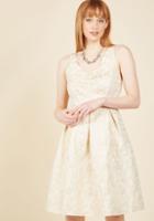  Here's To You A-line Dress In Ivory In S