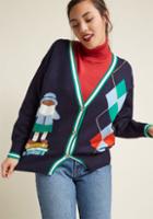 Misspatina Miss Patina Eccentric Educator Cardigan