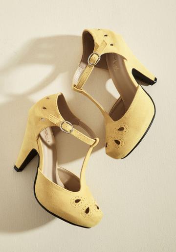  The Zest Is History Heel In Goldenrod In 5