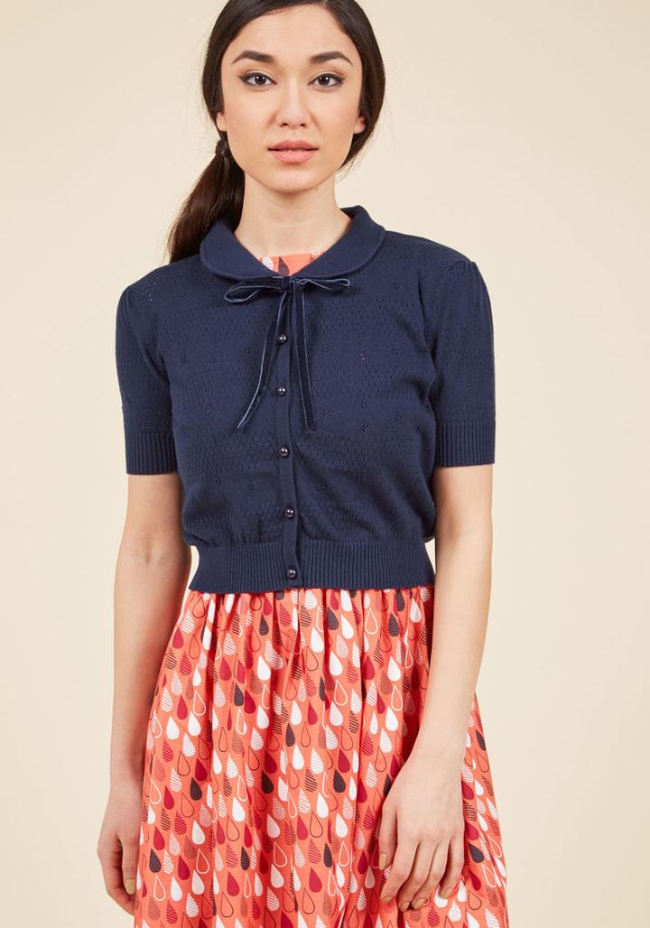  Mix Business With Texture Cardigan In Xl