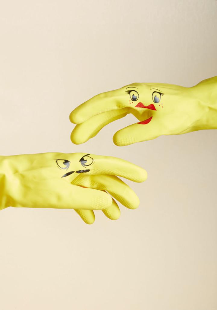 Modcloth The Chore The Merrier Latex Gloves