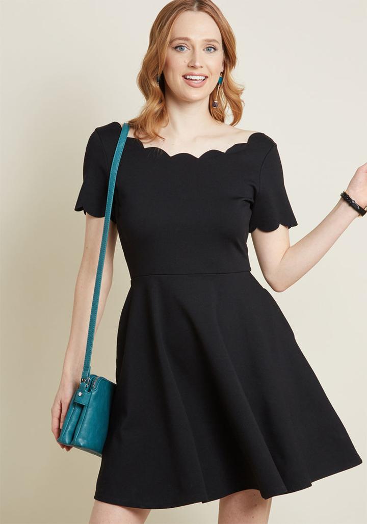 Smakparlour Smak Parlour Jukebox Jams Short Sleeve Dress In Black In 3x