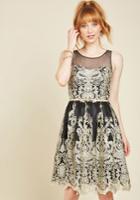  Whimsy Of Your Whirl Lace Dress In M
