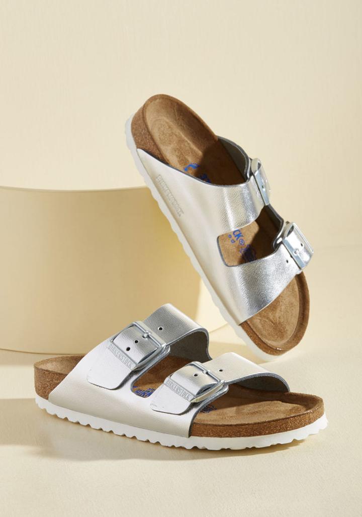 Strappy Camper Sandal In Mercury In 38