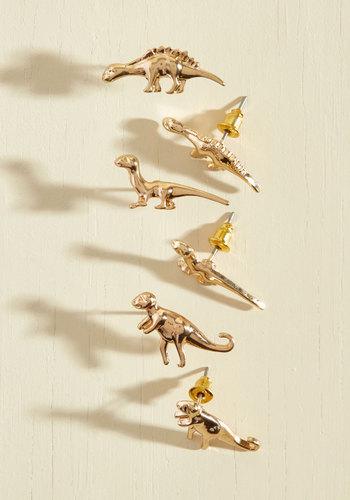  Dino Doubt About It Earring Set