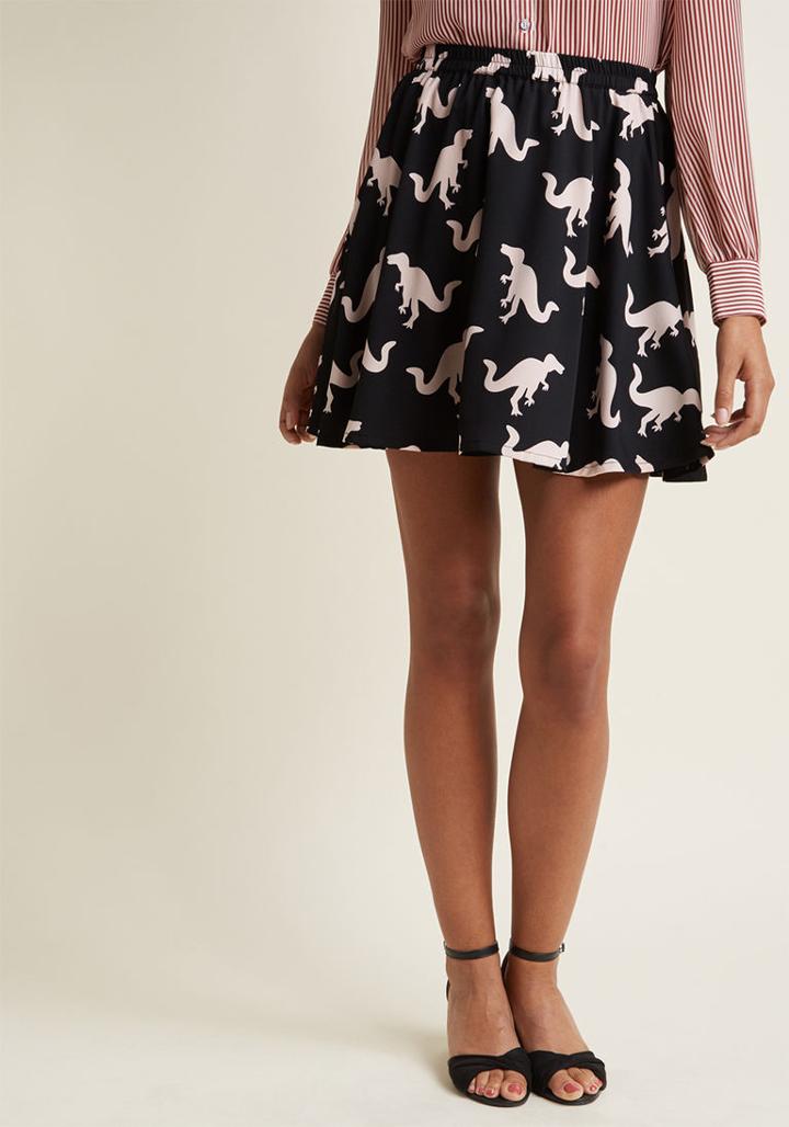 Companiafantastica Compania Fantastica Dino, Right? Skater Skirt In L