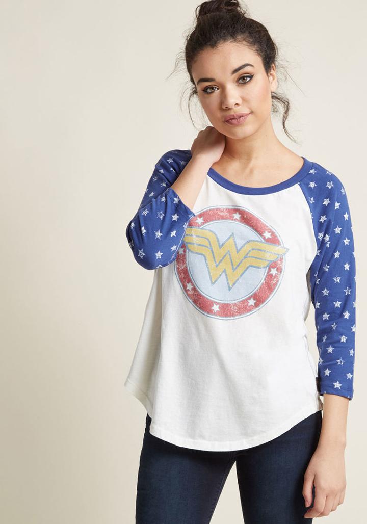 Modcloth Bold Truths Graphic Tee In S