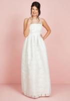 Modcloth Where There's Life, There's Elope Maxi Dress In Ivory