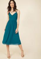  A Grace Of One's Own Midi Dress In L