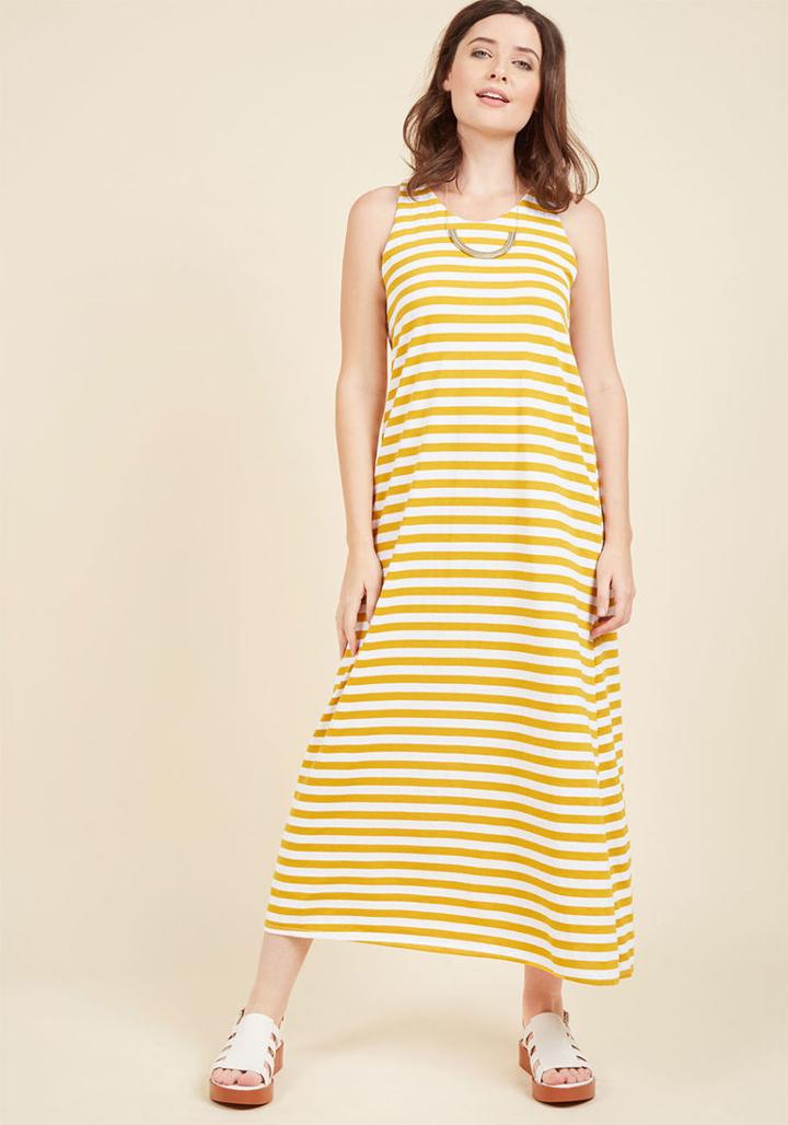  Chill, If You Will Maxi Dress In M