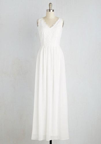Marineblu Resounding Radiance Dress In White