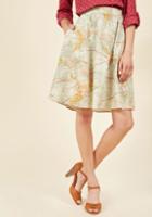 Modcloth For The Mercator Good Midi Skirt