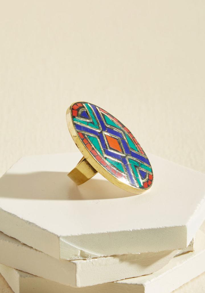  Enamored With Angles Ring