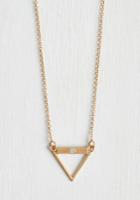 Muchtoomuch Equilateral Thinking Necklace