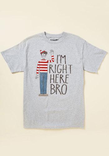  Here's Waldo Men's T-shirt In Xxxl