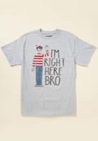  Here's Waldo Men's T-shirt In Xxxl